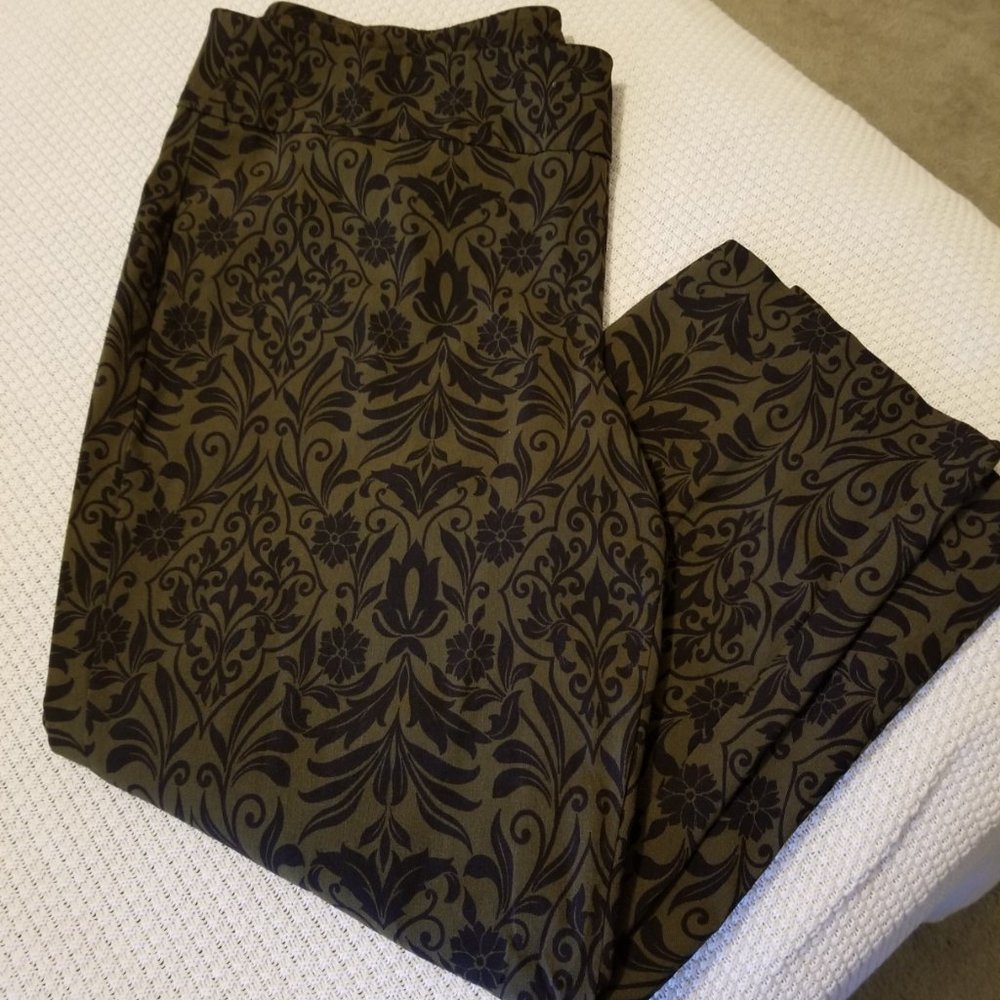 Meera Lane print ankle pants